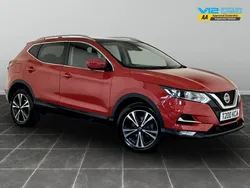 Red Used 2020 Nissan Qashqai N-Connecta SUV | £9,895 (Good price)