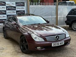 Red Used 2006 Mercedes CLS500 Coupe | £3,995