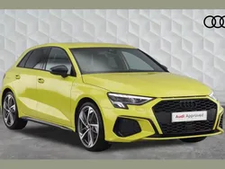 Yellow Used 2024 Audi A3 Black Edition Hatchback | £26,950 (Fair price)
