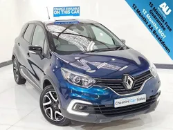 Blue/black Used 2019 Renault Captur Iconic SUV | £8,695 (Fair price)