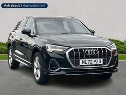 Black Used 2022 Audi Q3 S-Line SUV | £28,547 (Good price)