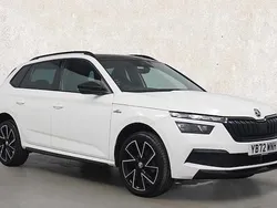 White Used 2023 Skoda Kamiq Monte Carlo SUV | £21,421 (Fair price)
