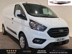 White Used 2021 Ford Transit Custom Trend | £12,990 (Good price)
