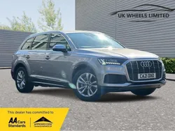 Silver Used 2021 Audi Q7 Sport SUV | £32,990 (Super price)