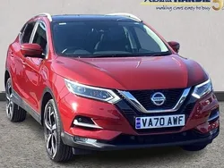 Red Used 2021 Nissan Qashqai N-Motion SUV | £14,999 (Good price)