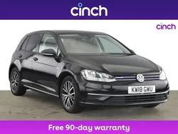 Black Used 2018 VW Golf VII SE Hatchback | £13,949 (Fair price)