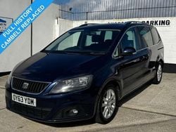 Blue Used 2013 Seat Alhambra Ecomotive MPV | £7,595 (Fair price)