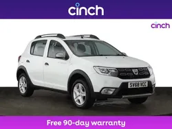 White Used 2018 Dacia Sandero Essentiel Hatchback | £7,099 (A bit pricey)