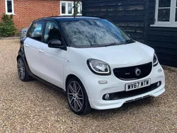 Black Used 2017 Smart ForFour Brabus Hatchback | £9,750 (A bit pricey)