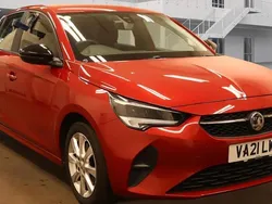 Red Used 2021 Vauxhall Corsa Hatchback | £11,399 (Fair price)