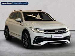 White Used 2023 VW Tiguan R-line Edition SUV | £27,046 (Fair price)