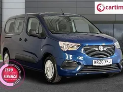 Blue Used 2020 Vauxhall Combo Design Edition MPV | £12,990 (Fair price)