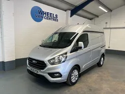 Silver Used 2020 Ford Transit Custom Limited Van | £19,790 (Expensive)
