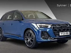 Blue New 2025 Audi Q7 Black Edition SUV | £73,000 (Good price)