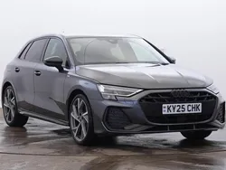 Grey Used 2025 Audi A3 Black Edition Hatchback | £32,990 (Expensive)