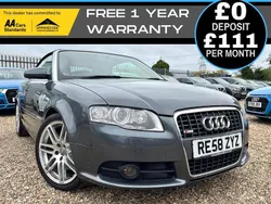 Grey Used 2008 Audi A4 Cabriolet S-Line Cabriolet | £4,490