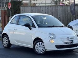 White Used 2012 Fiat 500 Pop Hatchback | £2,195 (Good price)