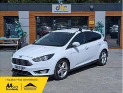 White Used 2017 Ford Focus Titanium Hatchback | £6,995 (Fair price)