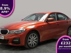 Orange Used 2021 BMW 330e M Sport Sedan | £17,101 (Good price)