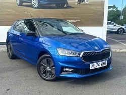 Race blue metallic black magic pearl effect Used 2024 Skoda Fabia Colour Edition Hatchback | £16,995 (A bit pricey)