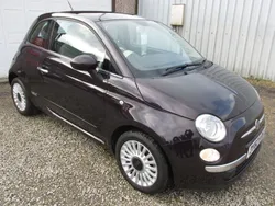 Mauve/purple Used 2012 Fiat 500 Lounge Hatchback | £3,290 (Fair price)