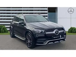 Black Used 2023 Mercedes GLE450 AMG AMG line SUV | £58,815 (A bit pricey)