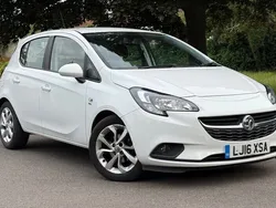 White Used 2016 Vauxhall Corsa Hatchback | £7,795 (Fair price)