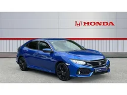 Blue Used 2020 Honda Civic SR Hatchback | £12,514 (Fair price)