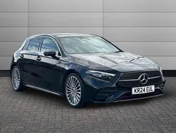 Black Used 2024 Mercedes A180 AMG Line Premium Plus Hatchback | £25,976 (Fair price)