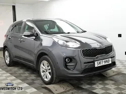 Silver Used 2017 Kia Sportage 2 SUV | £9,995 (Expensive)