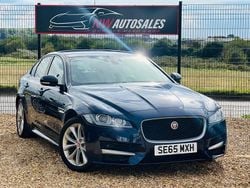 Blue Used 2016 Jaguar XF R-Sport Sedan | £5,970 (Fair price)