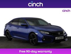 Blue Used 2020 Honda Civic Sport Hatchback | £15,799 (Fair price)