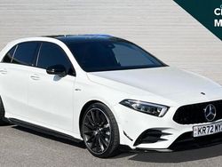White Used 2023 Mercedes A35 AMG Premium Plus Hatchback | £32,130 (Fair price)