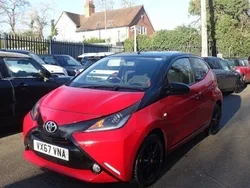 Red Used 2018 Toyota Aygo X-cite Hatchback | £7,250 (Fair price)