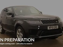 Black Used 2019 Land Rover Range Rover Sport HSE SUV | £27,220 (Fair price)