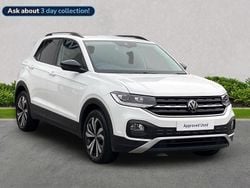White Used 2023 VW T-Cross Black Edition SUV | £17,174 (Fair price)