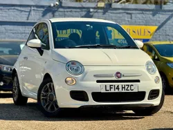 White Used 2014 Fiat 500 S Hatchback | £5,295 (Fair price)