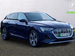 Blue Used 2021 Audi e-tron S-Line SUV | £24,099 (Fair price)