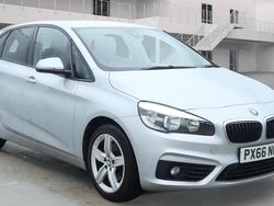 Silver Used 2016 BMW 218 Sport Line Hatchback | £5,495 (Fair price)