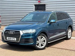 Blue Used 2019 Audi Q7 S-Line SUV | £29,995 (Super price)