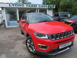 Red Used 2018 Jeep Compass Limited SUV | £12,995 (Fair price)