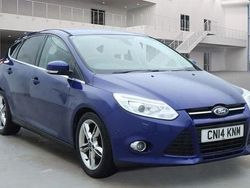 Blue Used 2014 Ford Focus Titanium X Hatchback | £3,695 (Fair price)