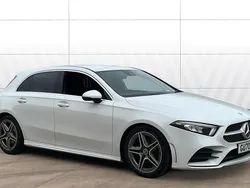 White Used 2020 Mercedes A200 AMG line Hatchback | £16,760 (Fair price)
