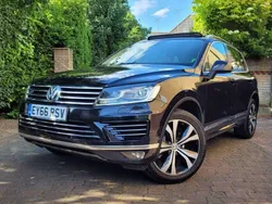 Black Used 2016 VW Touareg R-line SUV | £14,999