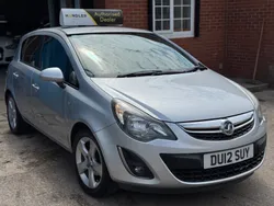 Silver Used 2012 Vauxhall Corsa Hatchback | £2,995 (Good price)