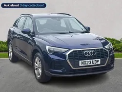 Blue Used 2023 Audi Q3 Design SUV | £26,347 (Good price)