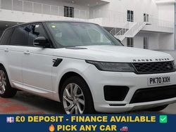 White Used 2020 Land Rover Range Rover Sport Dynamic SUV | £33,149 (Good price)