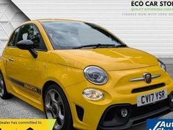 Yellow Used 2017 Abarth 595 Hatchback | £10,995 (Fair price)