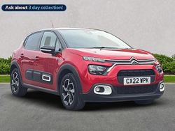 Red Used 2022 Citroën C3 PureTech Hatchback | £10,690 (Good price)