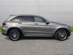 Grey Used 2021 Mercedes GLC220 AMG line SUV | £30,656 (A bit pricey)